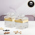 Acrylic Airtight Canister Jar & Container for Kitchen (Pack of 2) (11209)