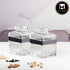 Acrylic Airtight Canister Jar & Container for Kitchen (Pack of 2) (11217)