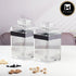 Acrylic Airtight Canister Jar & Container for Kitchen (Pack of 2) (11218)