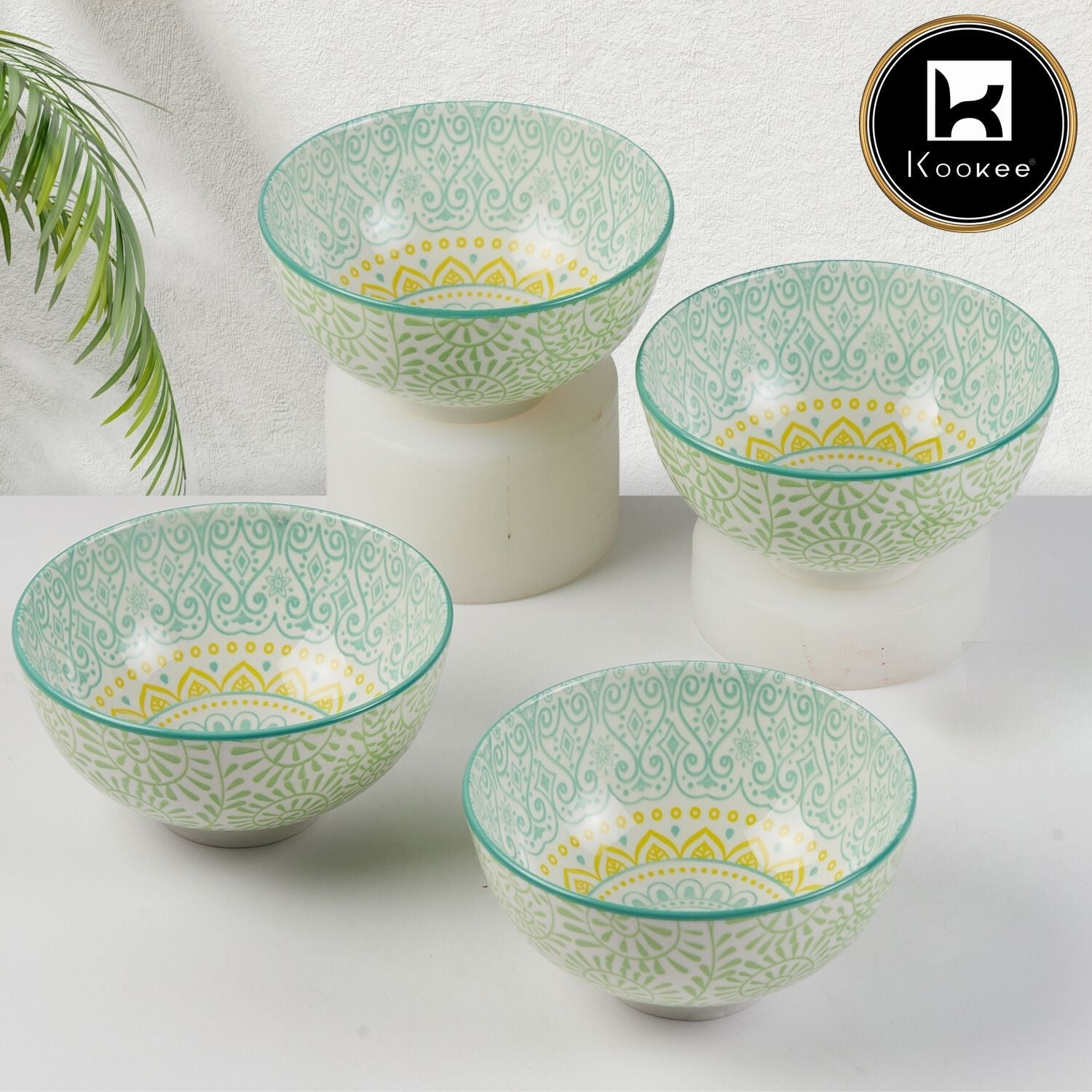 Ceramic Soup Bowls, Cereal Bowl For Kitchen (11965) (Set of 6)