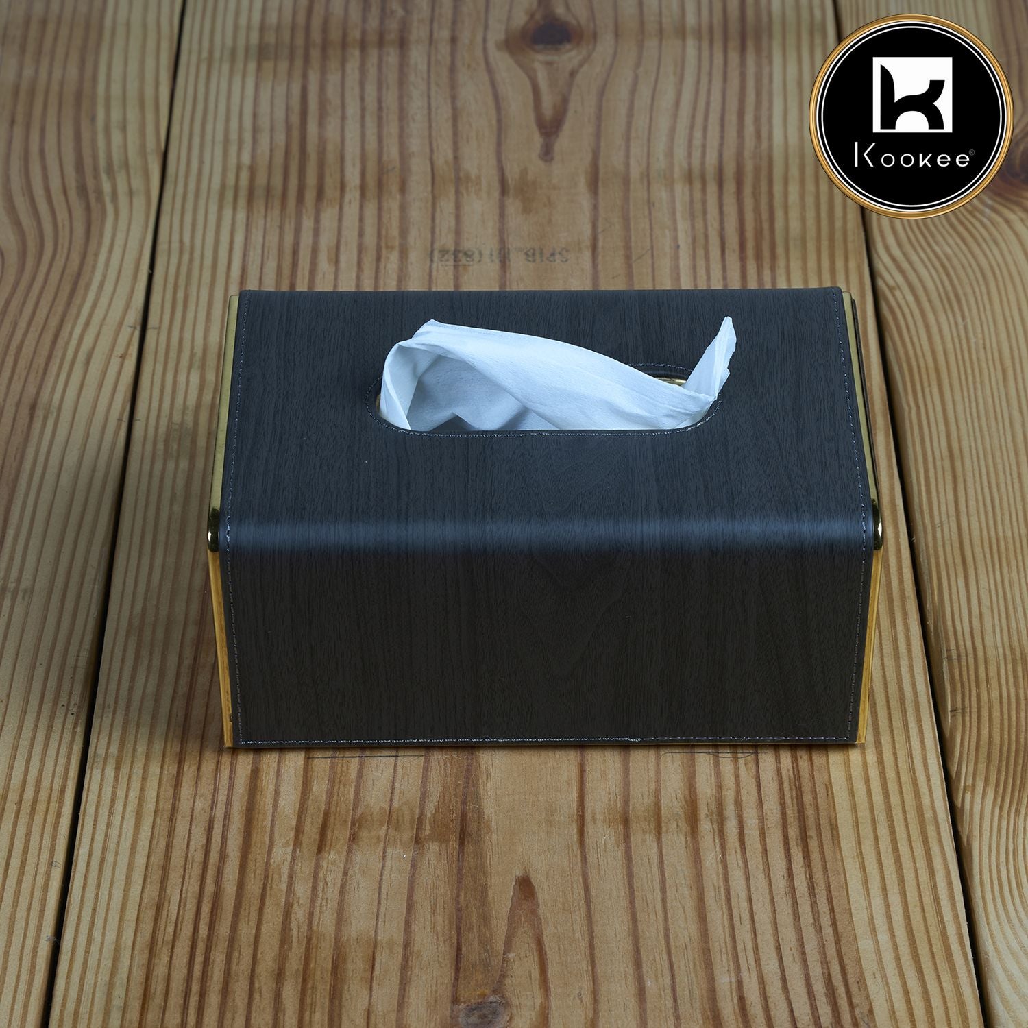 Kookee Tissue Holders, Black, ART12066