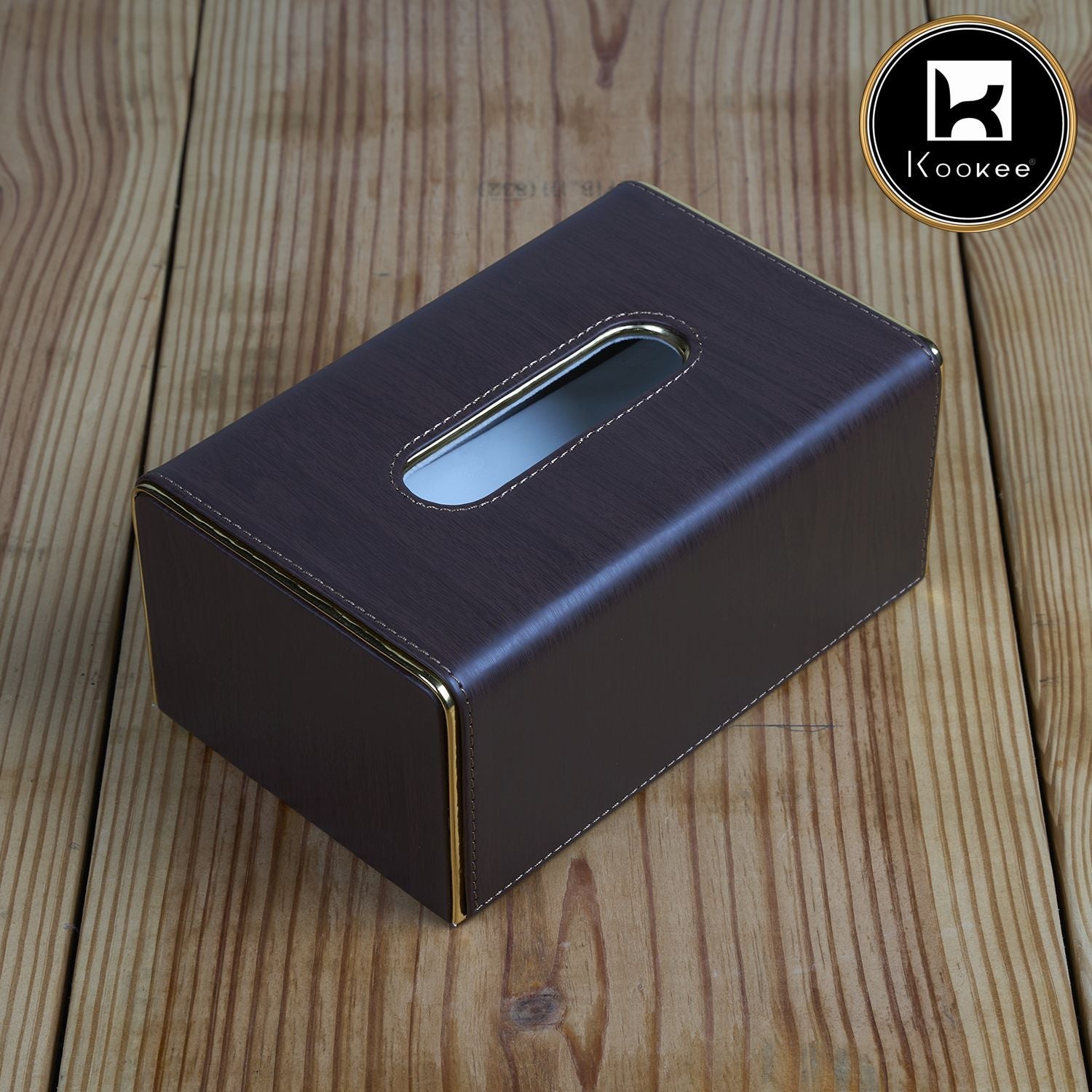 Kookee Decorative Tissue Box for Living Room, Kitchen, Washroom & Office Use (12067)