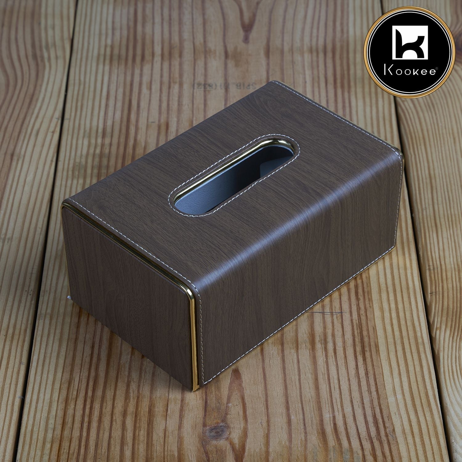 Kookee Decorative Tissue Box for Living Room, Kitchen, Washroom & Office Use (12068)
