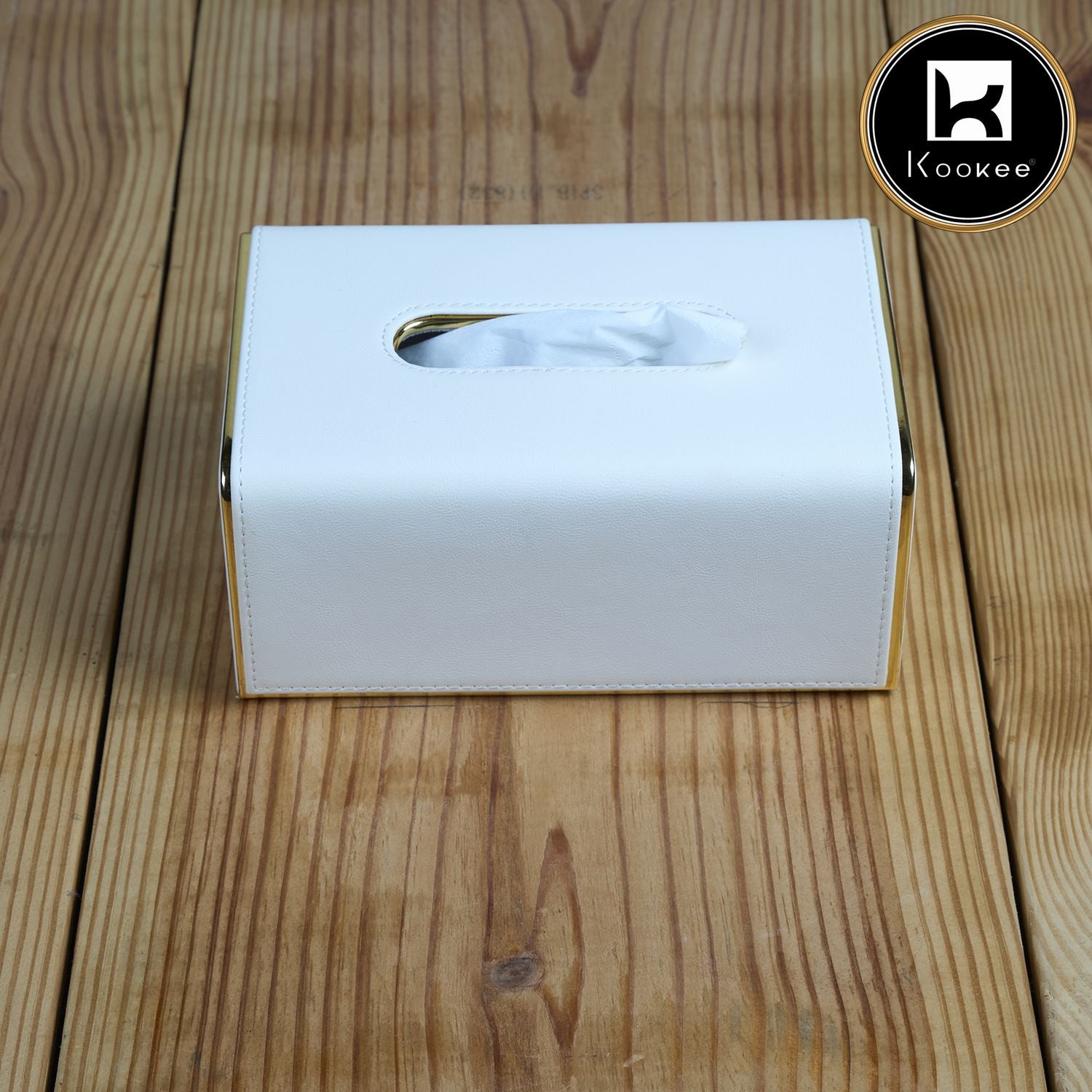 Kookee Tissue Holders, White, ART12069