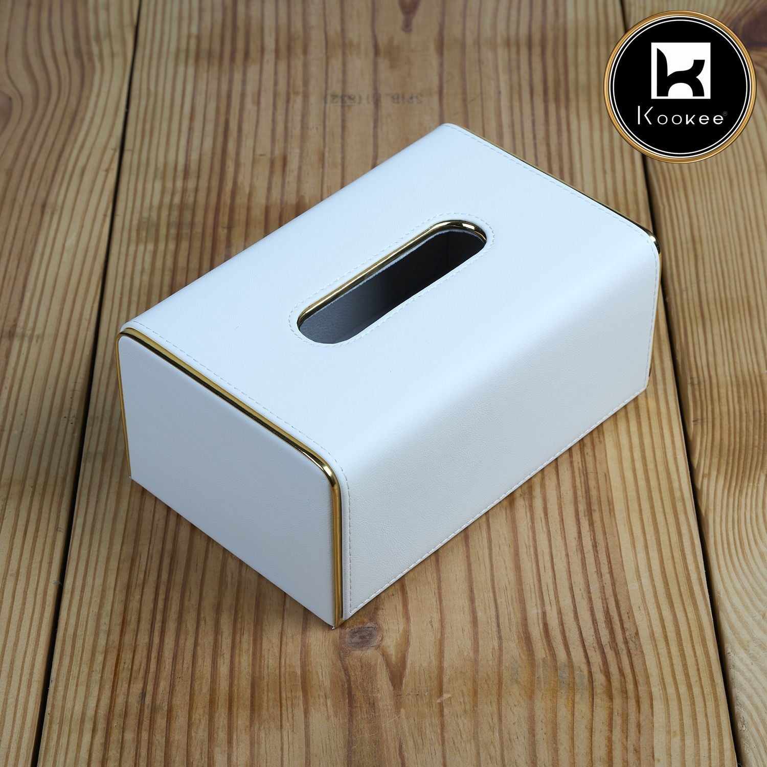 Kookee Decorative Tissue Box for Living Room, Kitchen, Washroom & Office Use (12069)
