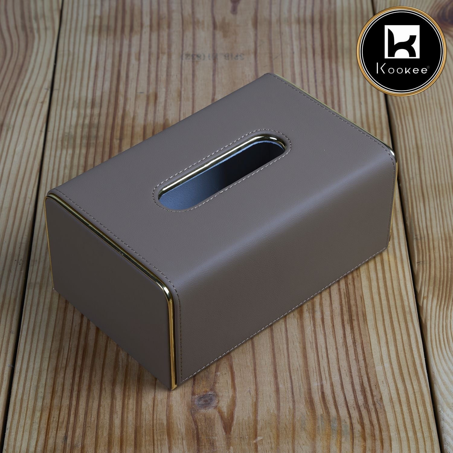 Kookee Decorative Tissue Box for Living Room, Kitchen, Washroom & Office Use (12071)