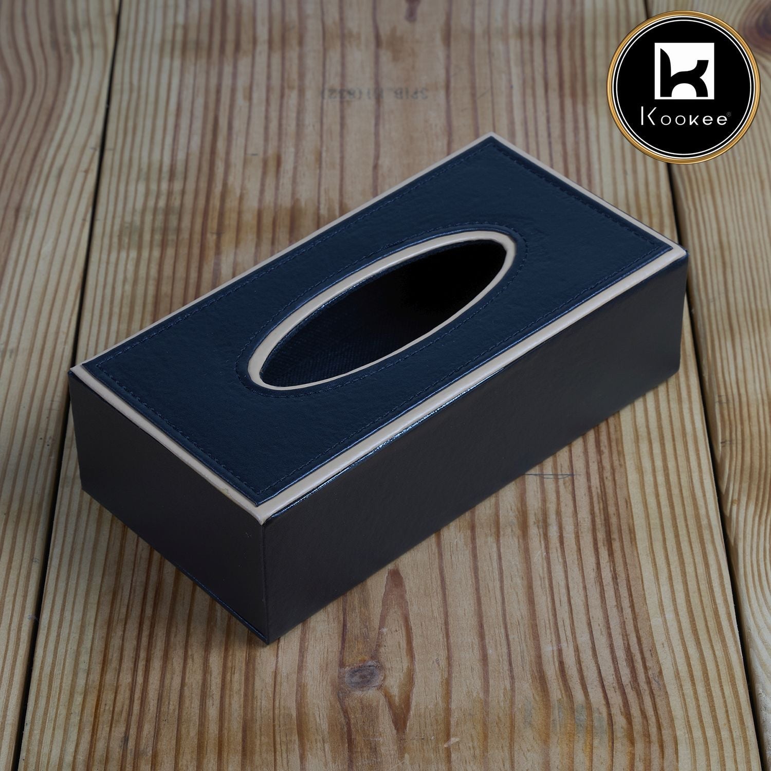 Kookee Decorative Tissue Box for Living Room, Kitchen, Washroom & Office Use (12077)