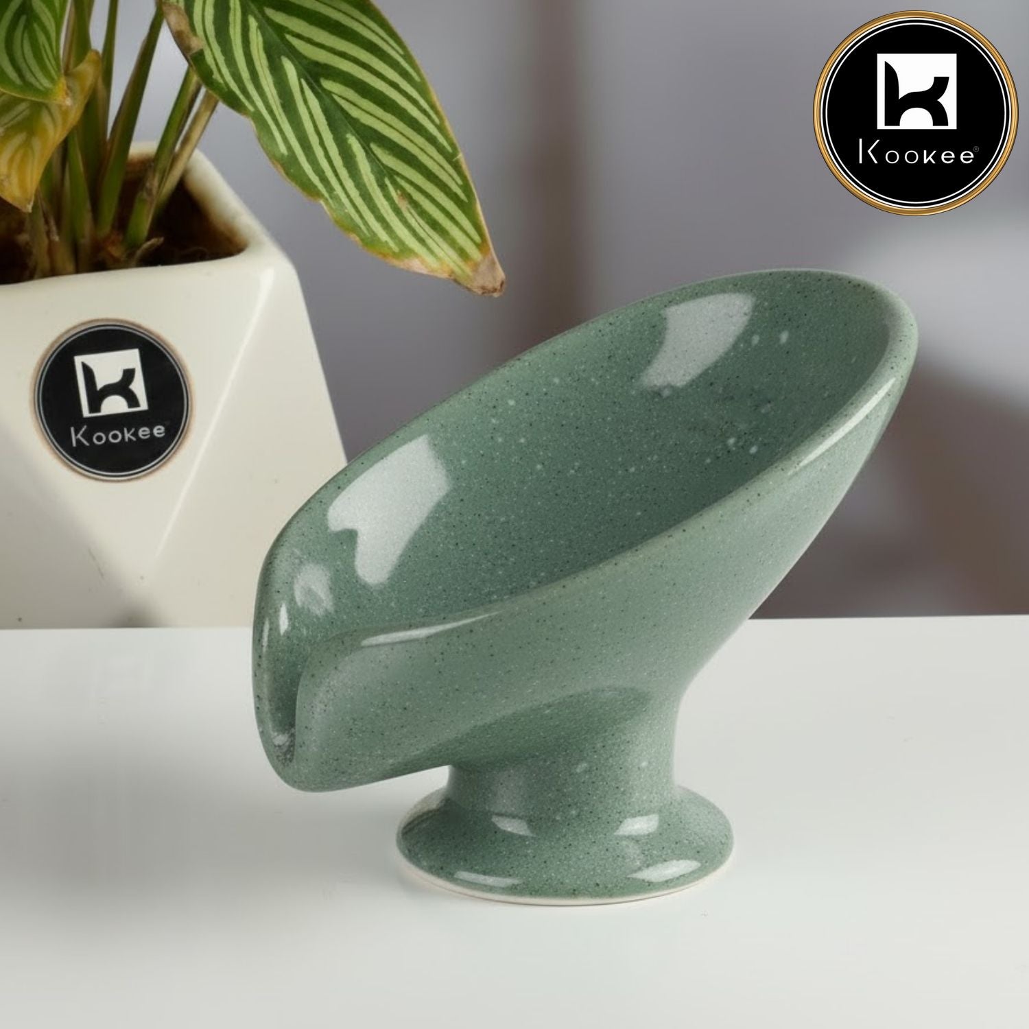 Kookee Soap Holders, Green, ART12092