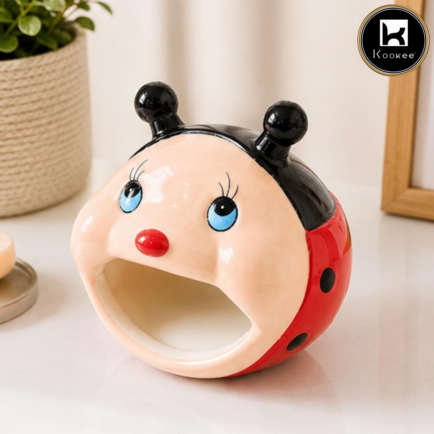 Kookee Soap Holders, Red, ART12372
