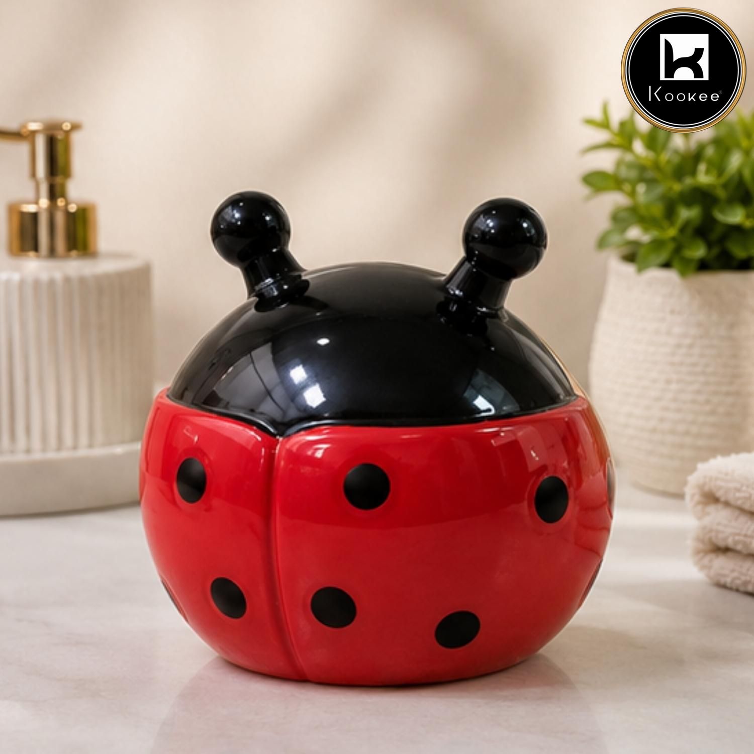 Kookee Soap Holders, Red, ART12372