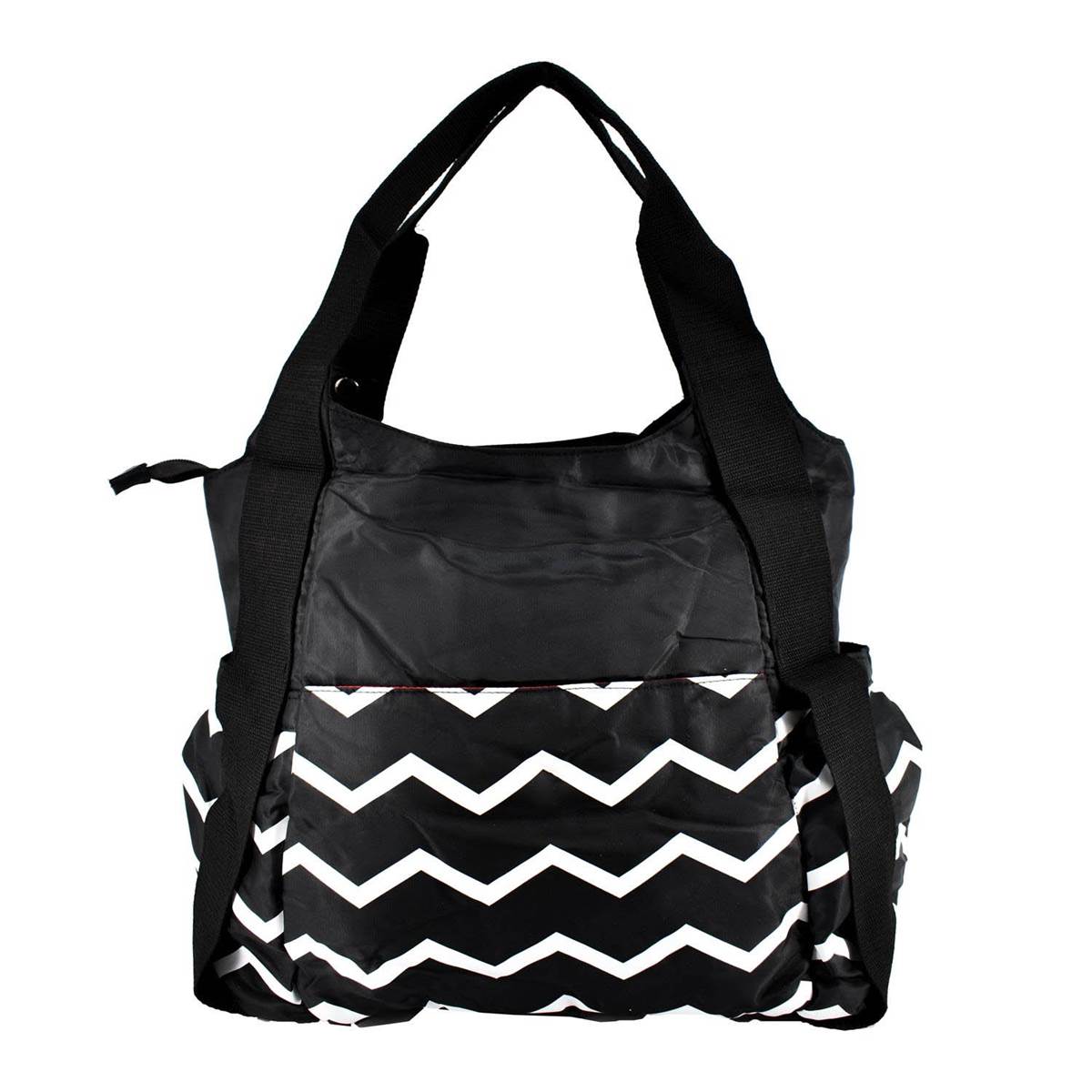 Baby Essentlals Mother Bag with Diaper Changing Mat - Black