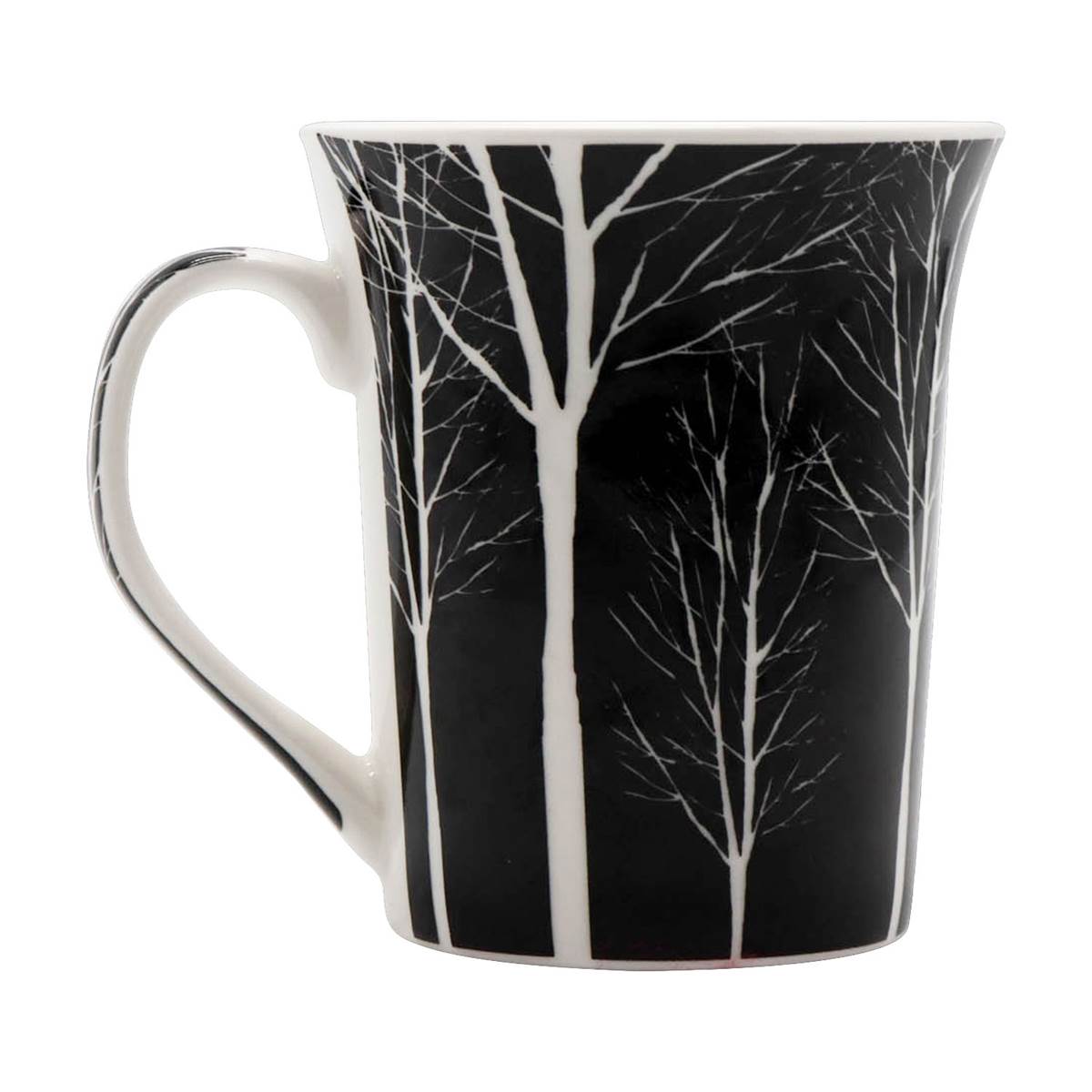 Printed Ceramic Tall Coffee or Tea Mug with handle - 325ml (1453-)