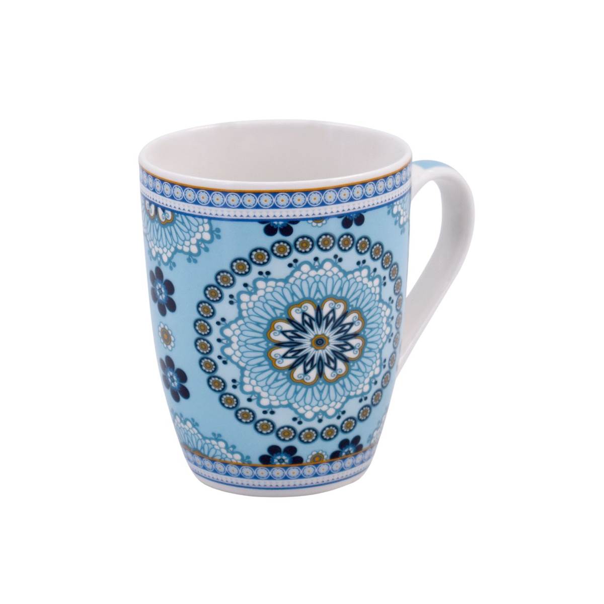 Printed Ceramic Coffee or Tea Mug with handle - 325ml (4129G-A)