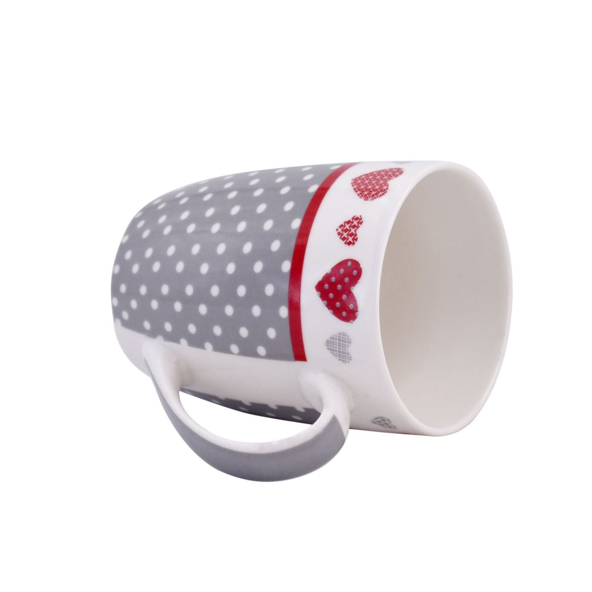Printed Ceramic Coffee or Tea Mug with handle - 325ml (3788G-A)