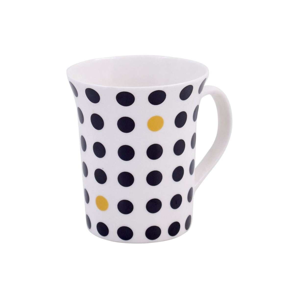 Printed Ceramic Tall Coffee or Tea Mug with handle - 325ml (3877C-A)