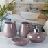 Ceramic Bathroom Accessories Set of 4 Bath Set with Soap Dispenser (5753)