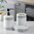 Ceramic Bathroom Accessories Set of 3 Bath Set with Soap Dispenser (5765)