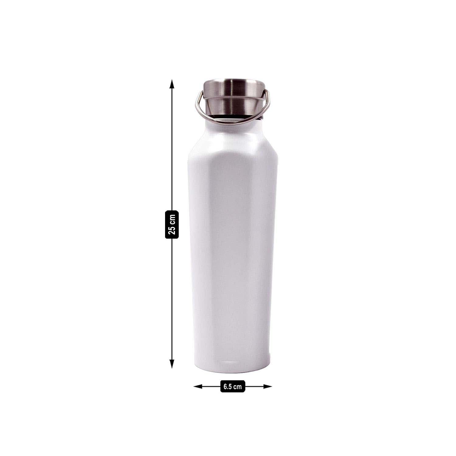 Stainless Steel Vacuum Insulated double wall Water Bottle - 500ml (106-E)