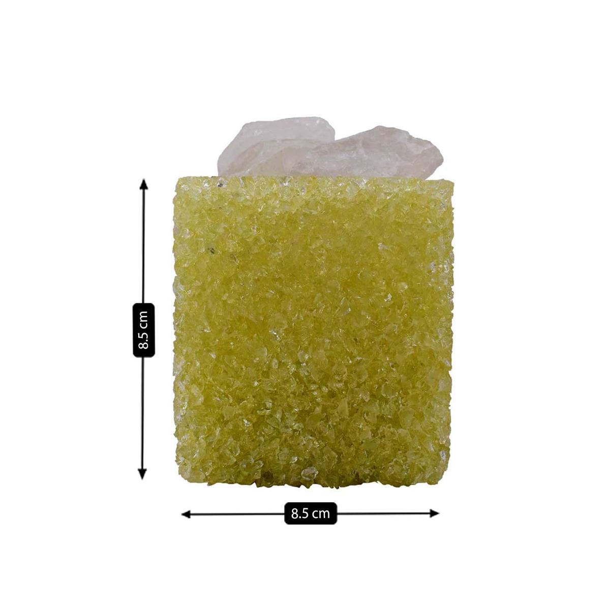 Natural Crystal Aromatherapy with Essential Oil, Electric Diffuser (087-1-C)