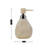 Ceramic Soap Dispenser Pump for Bathroom for Bath Gel, Lotion, Shampoo (7625)