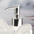 Ceramic Soap Dispenser handwash Pump for Bathroom, Set of 1, White (7689)