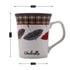 Printed Ceramic Tall Coffee or Tea Mug with handle - 325ml (BPM3463-C)