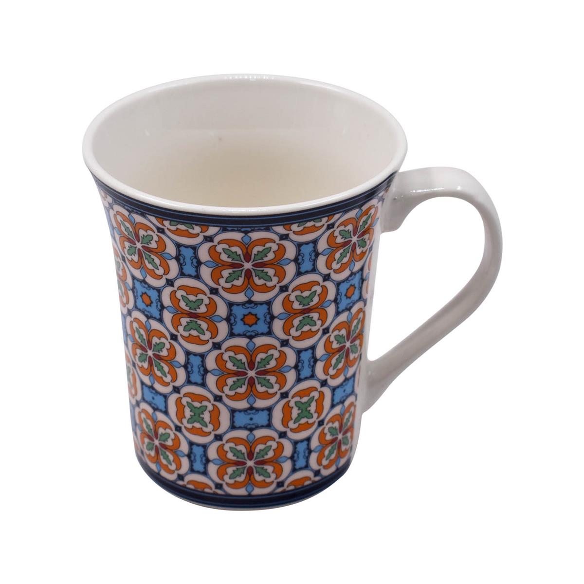 Printed Ceramic Tall Coffee or Tea Mug with handle - 325ml (BPM4430-B)