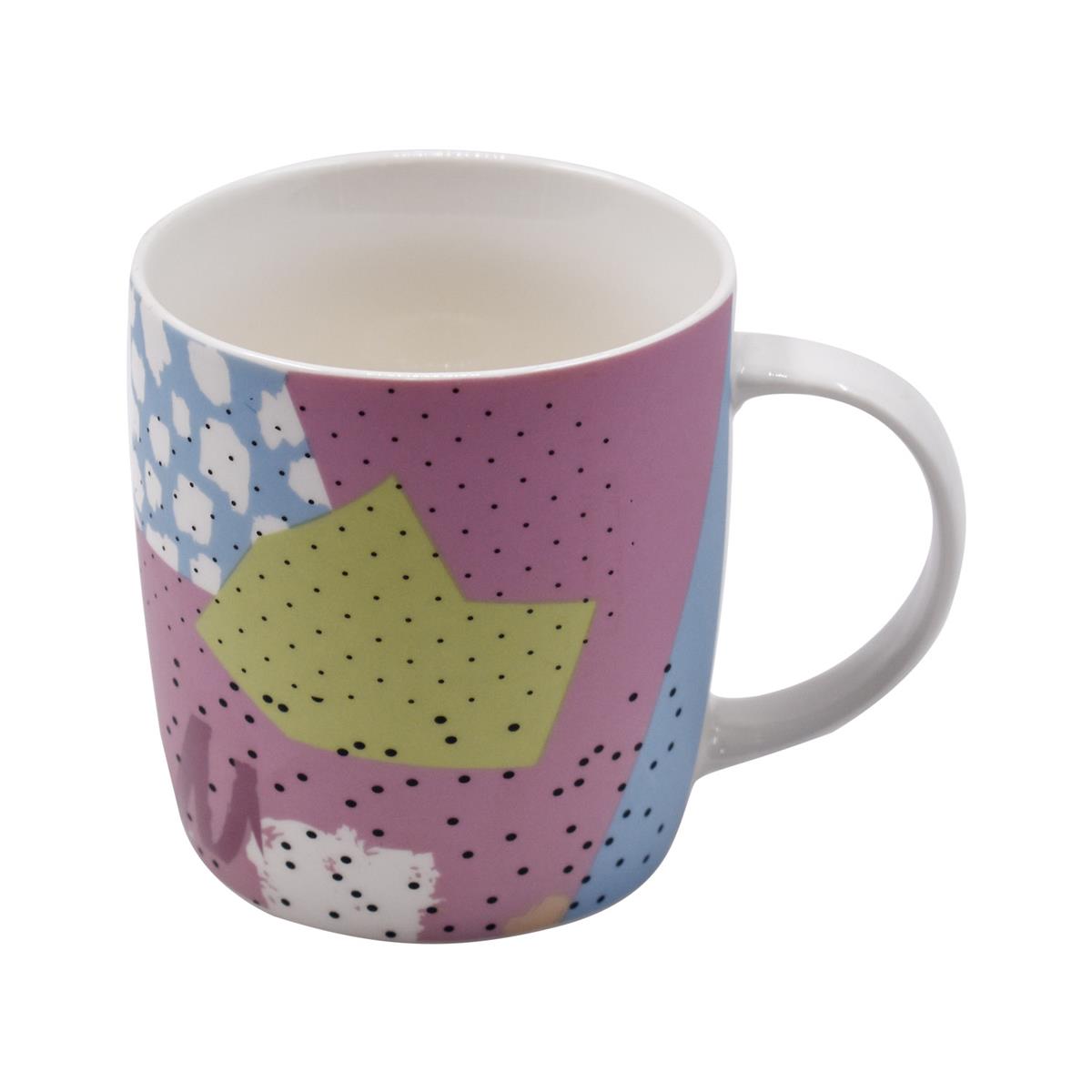 Ceramic Coffee or Tea Mug with handle - 325ml (R4901-F)