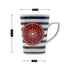 Printed Ceramic Tall Coffee or Tea Mug with handle - 325ml (BPM3402-A)