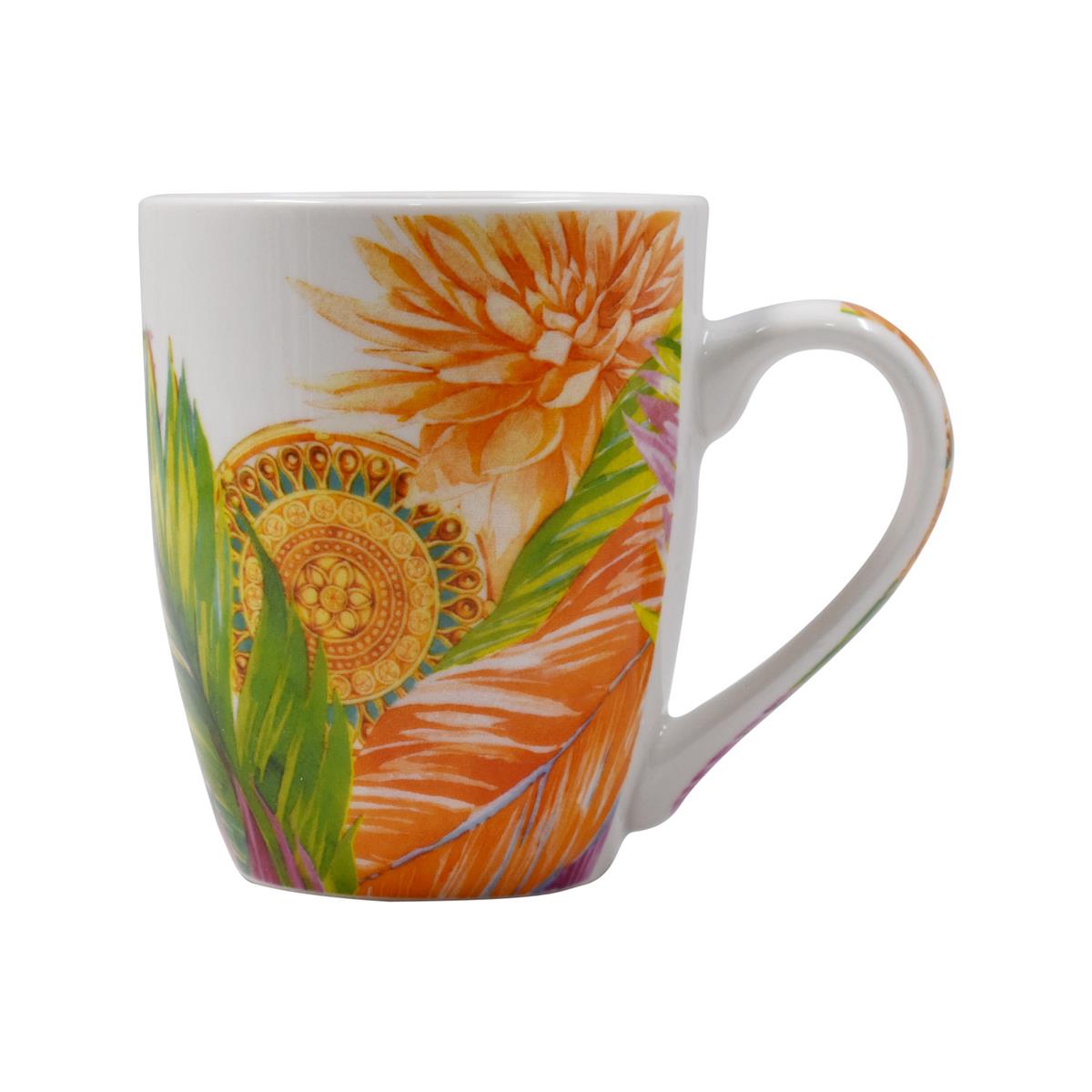 Printed Ceramic Coffee or Tea Mug with handle - 325ml (BPM4039-A)
