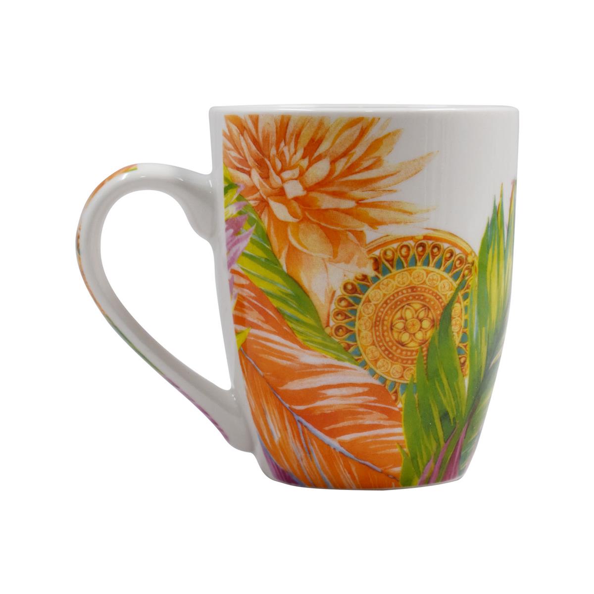 Printed Ceramic Coffee or Tea Mug with handle - 325ml (BPM4039-A)