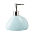 Ceramic Soap Dispenser handwash Pump for Bathroom, Set of 1, Blue (7972)