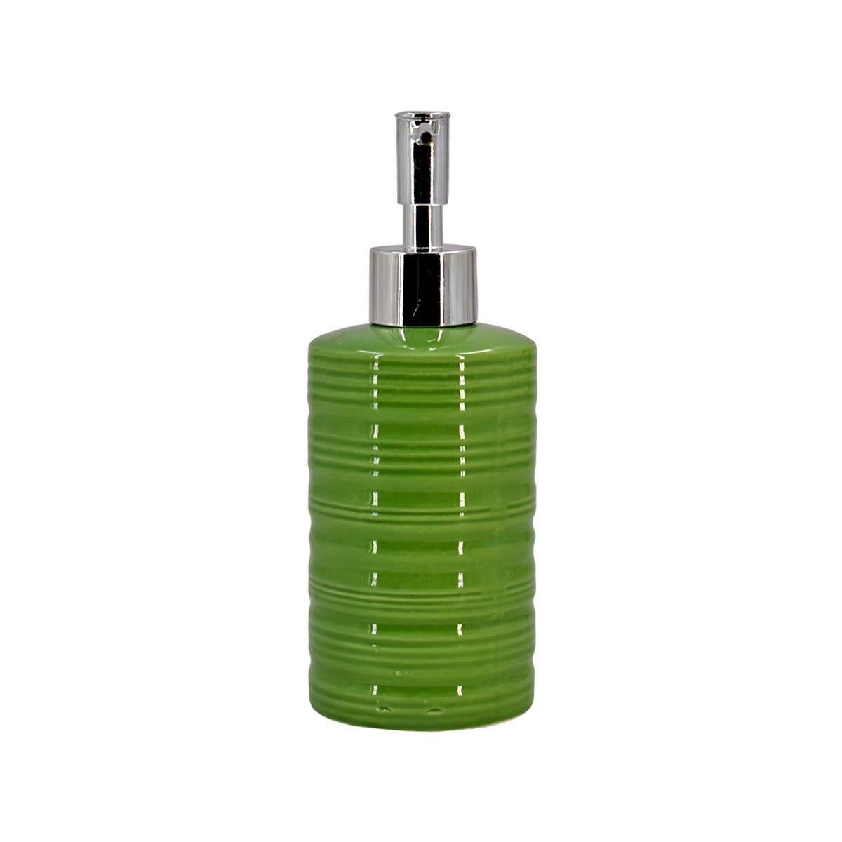 Ceramic Soap Dispenser Pump for Bathroom for Bath Gel, Lotion, Shampoo (7974)