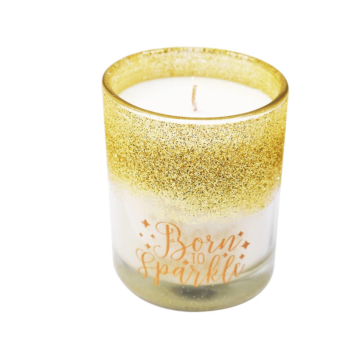 Soy Wax Scented Candle in Glass Jar (40H Burn Time) (AXW1207)