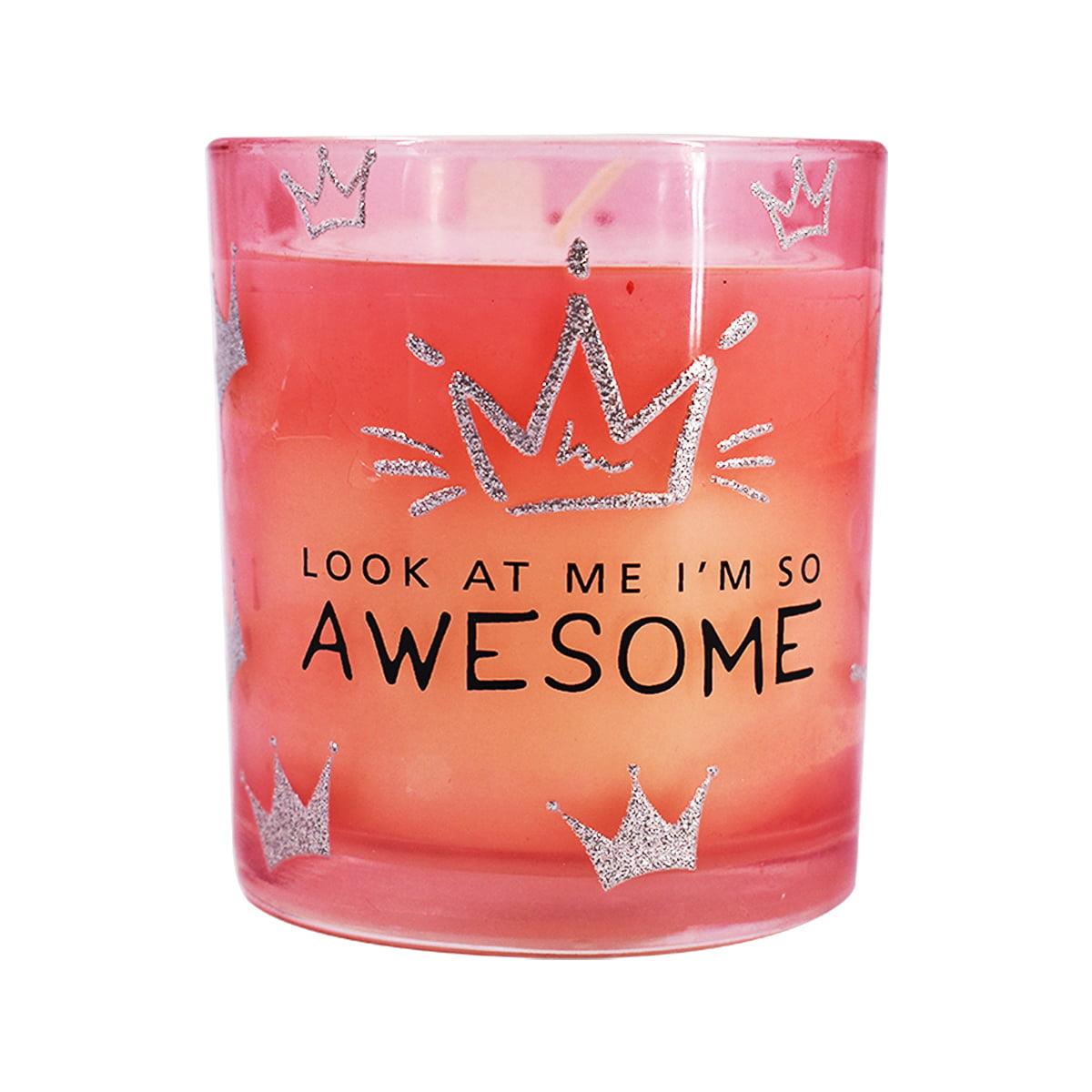 Soy Wax Scented Candle in Glass Jar (40H Burn Time) (AXW1313-B)