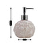 Ceramic Soap Dispenser handwash Pump for Bathroom, Set of 1, Beige (8019)
