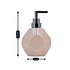 Ceramic Soap Dispenser handwash Pump for Bathroom, Set of 1, Brown (8026)