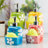 Ceramic Soap Dispenser handwash Pump for Bathroom, Set of 1, Green (8046)