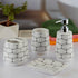 Ceramic Bathroom Accessories Set of 4 Bath Set with Soap Dispenser (8064)