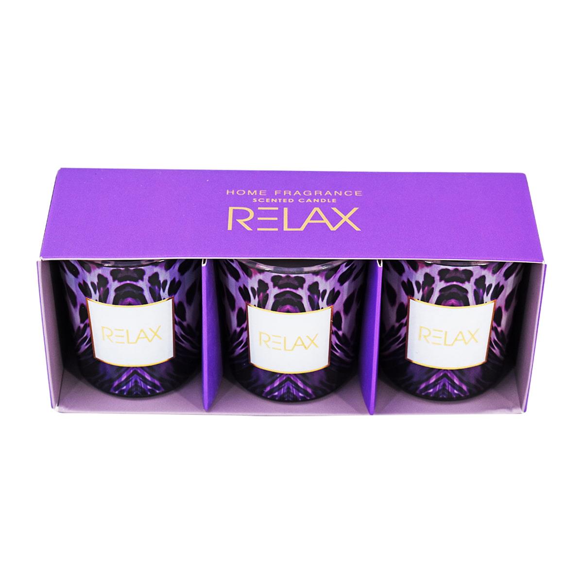 Soy Wax Scented Candle in Glass Jar (15H Burn Time) (AXW2050-C)
