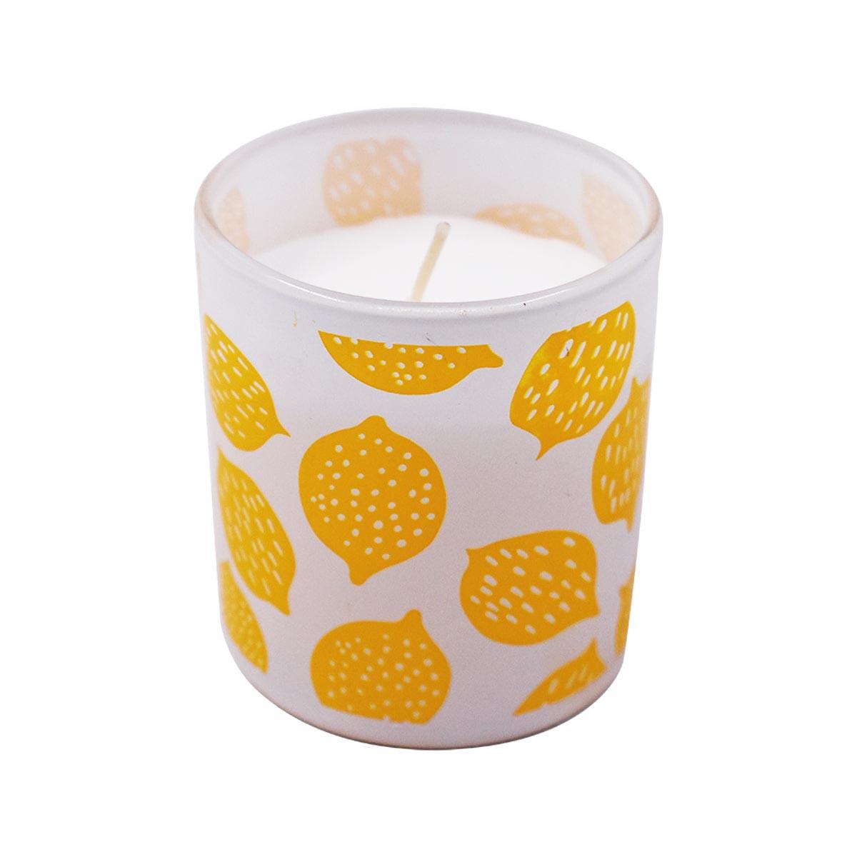 Soy Wax Scented Candle in Glass Jar (25H Burn Time) (AXW2056-B)