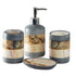 Ceramic Bathroom Accessories Set of 4 Bath Set with Soap Dispenser (8116)