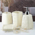 Ceramic Bathroom Accessories Set of 4 Bath Set with Soap Dispenser (8160)