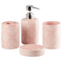 Ceramic Bathroom Accessories Set of 4 Bath Set with Soap Dispenser (8217)