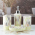 Ceramic Bathroom Accessories Set of 4 Bath Set with Soap Dispenser (8220)