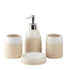 Ceramic Bathroom Accessories Set of 4 Bath Set with Soap Dispenser (8231)