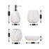 Ceramic Bathroom Accessories Set of 4 Bath Set with Soap Dispenser (8242)