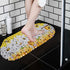 PVC Bath Mat Non-Slip Pebble Bathtub Mat L=69cm x W=35cm (33-4935)