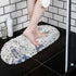 PVC Bath Mat Non-Slip Pebble Bathtub Mat L=69cm x W=35cm (35-4935)