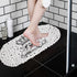 PVC Bath Mat Non-Slip Pebble Bathtub Mat L=69cm x W=35cm (92-4935)
